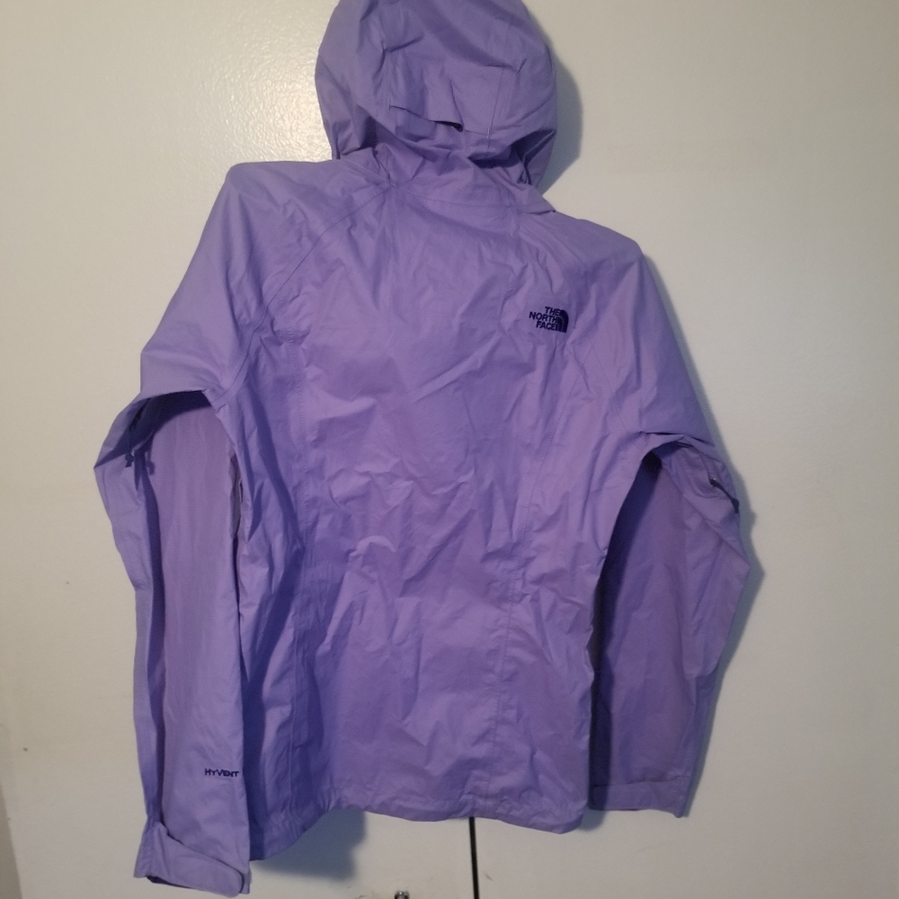 XS WOMENS NORTH FACE HYVENT WINDBREAKER RAIN COAT